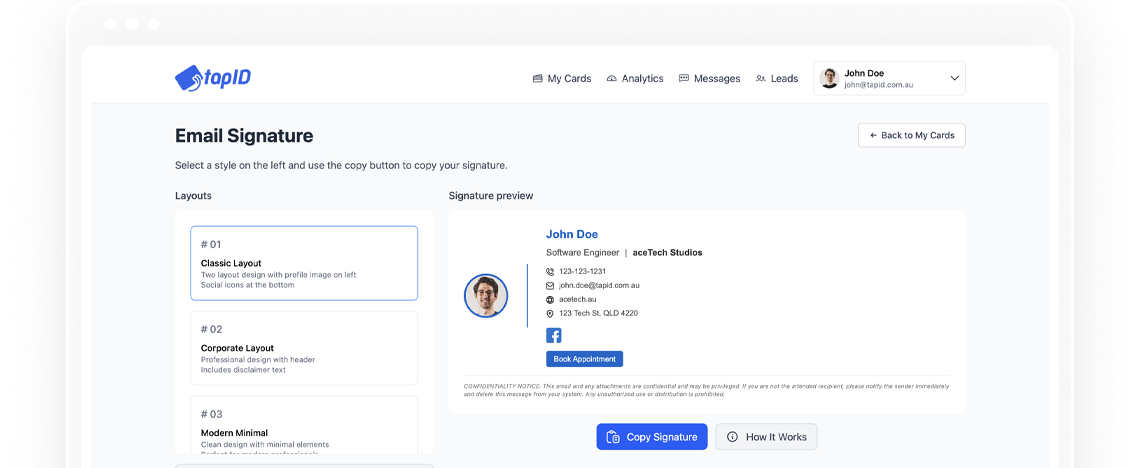 Dashboard image
