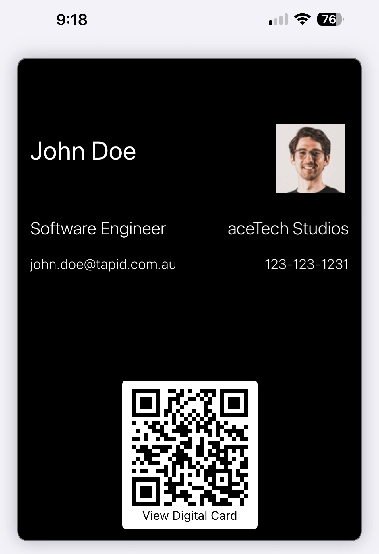 Switching between profiles
