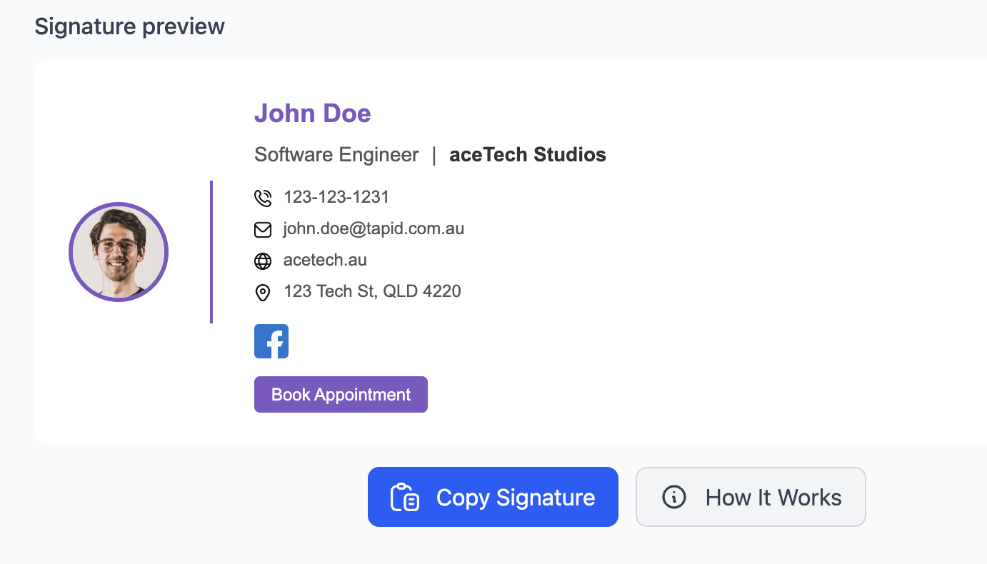 Scanning business card with phone
